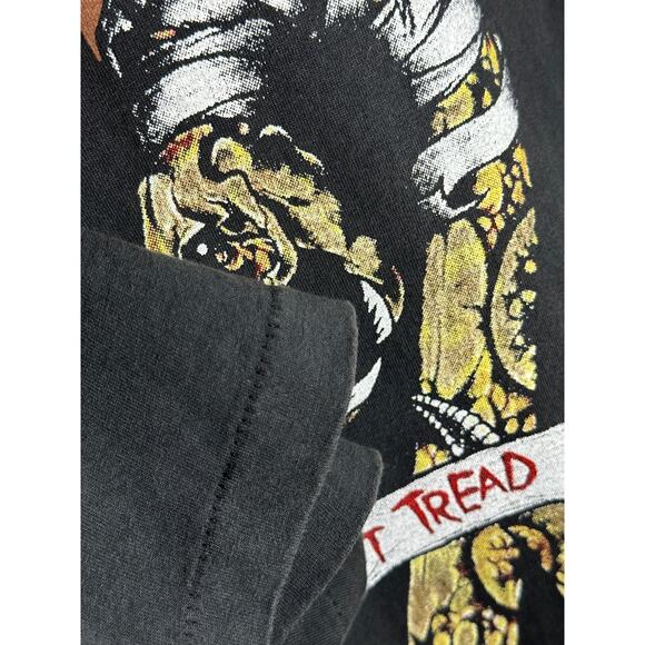 Metallica "Don't Tread On Me" Vintage Reprint Metallica Tag Single Stitch - Picture 5 of 6